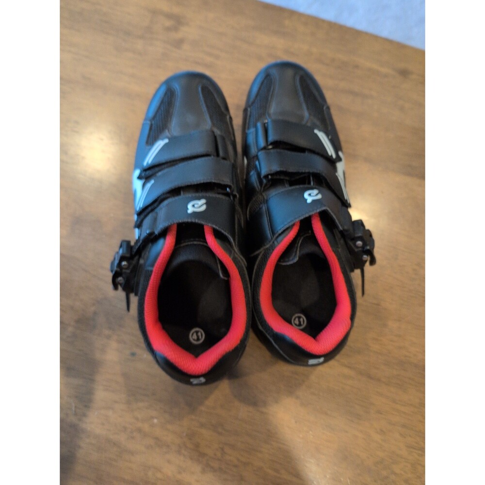 Peloton Black and Red Athletic Shoes - Picture 5 of 7